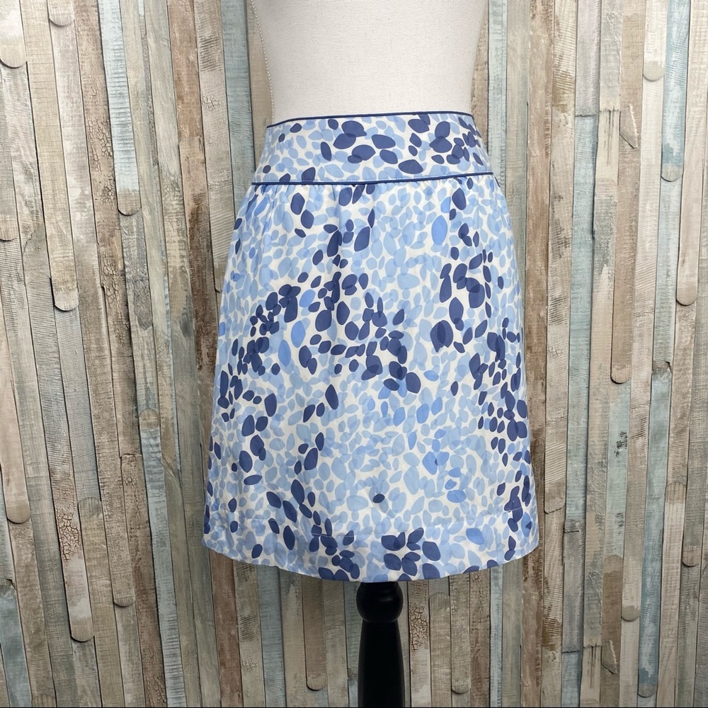 Vineyard Vines‎ 4 Seaglass Silk Cotton Mini Skirt